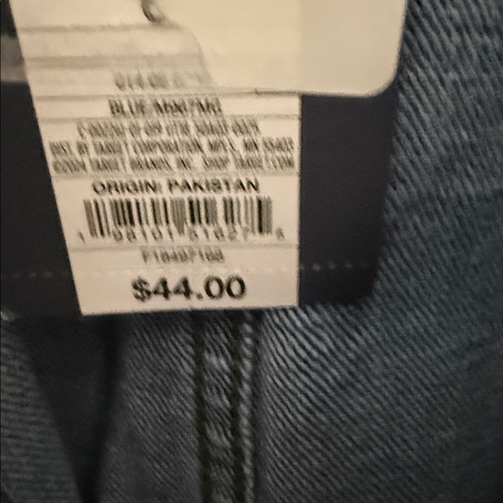 Denim Jumpsuit with Long Sleeves - Picture 2 of 5